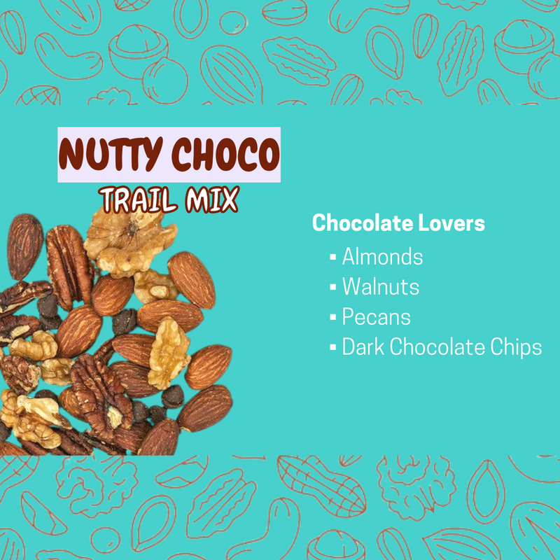 By The Bites Nutty Choco Trail Mix Jar 200g