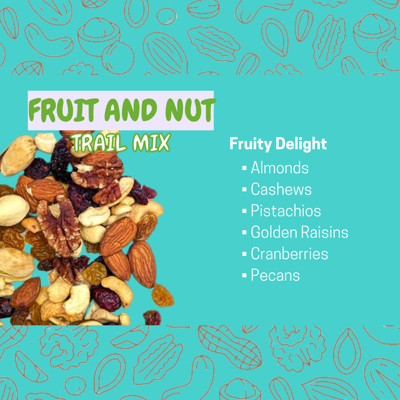 By The Bites Fruit & Nut Trail Mix Jar 200g