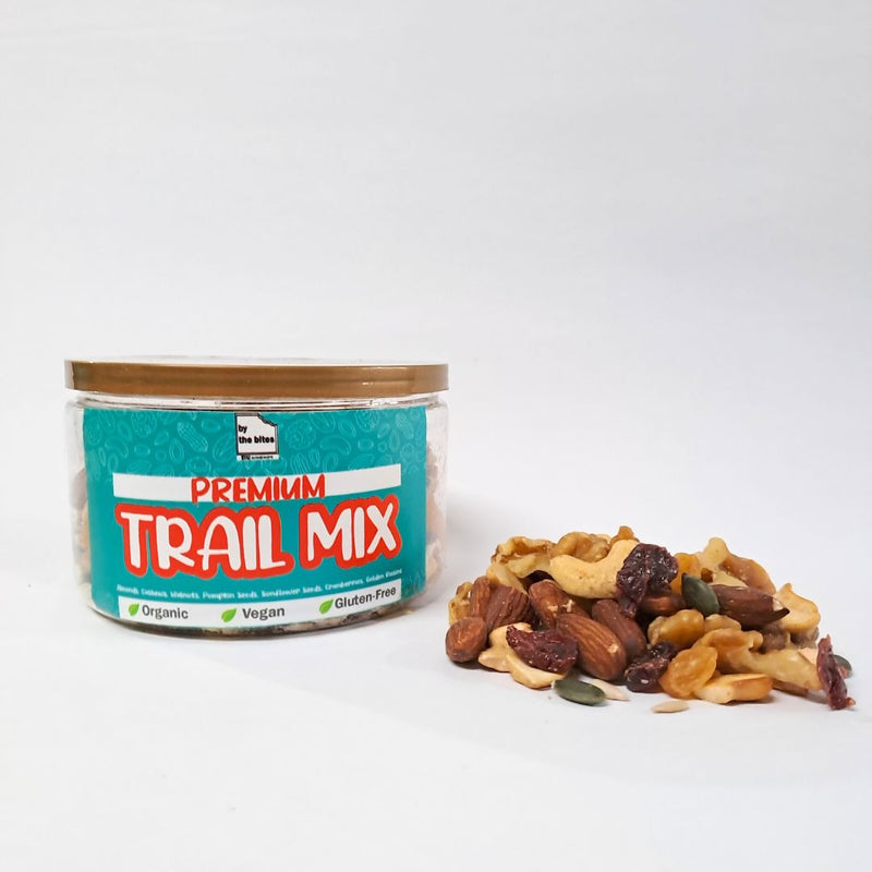 By The Bites Premium Trail Mix Jar 200g