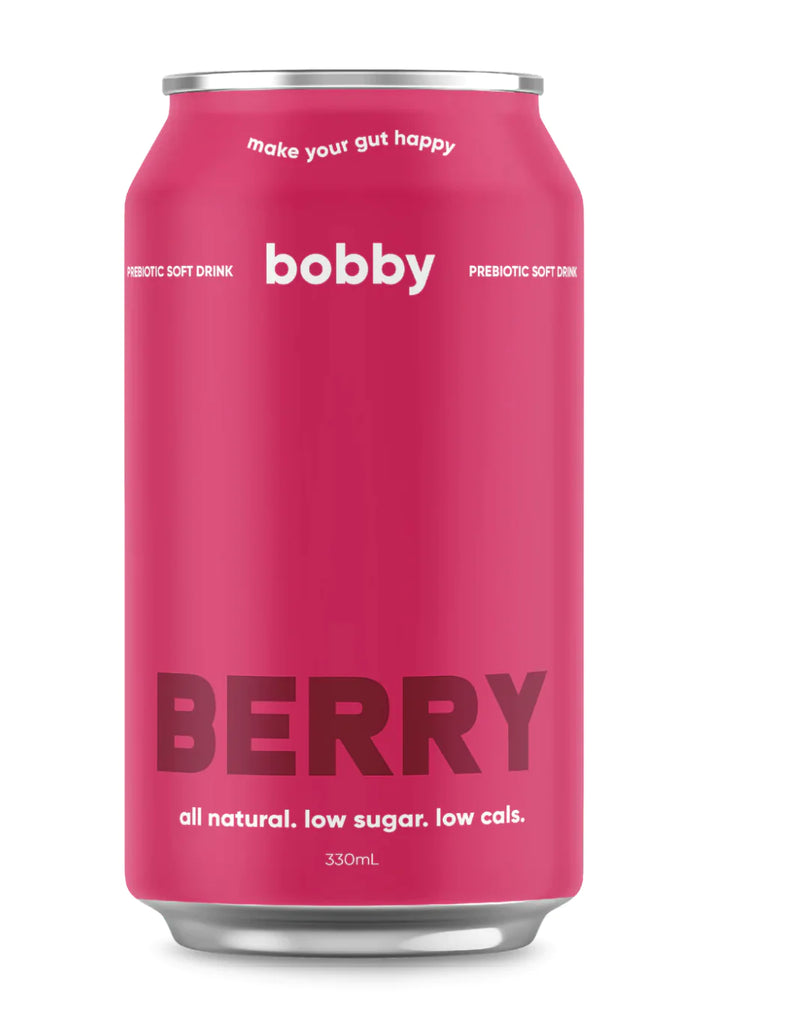 Bobby Prebiotic Soft Drink Berry 330ml