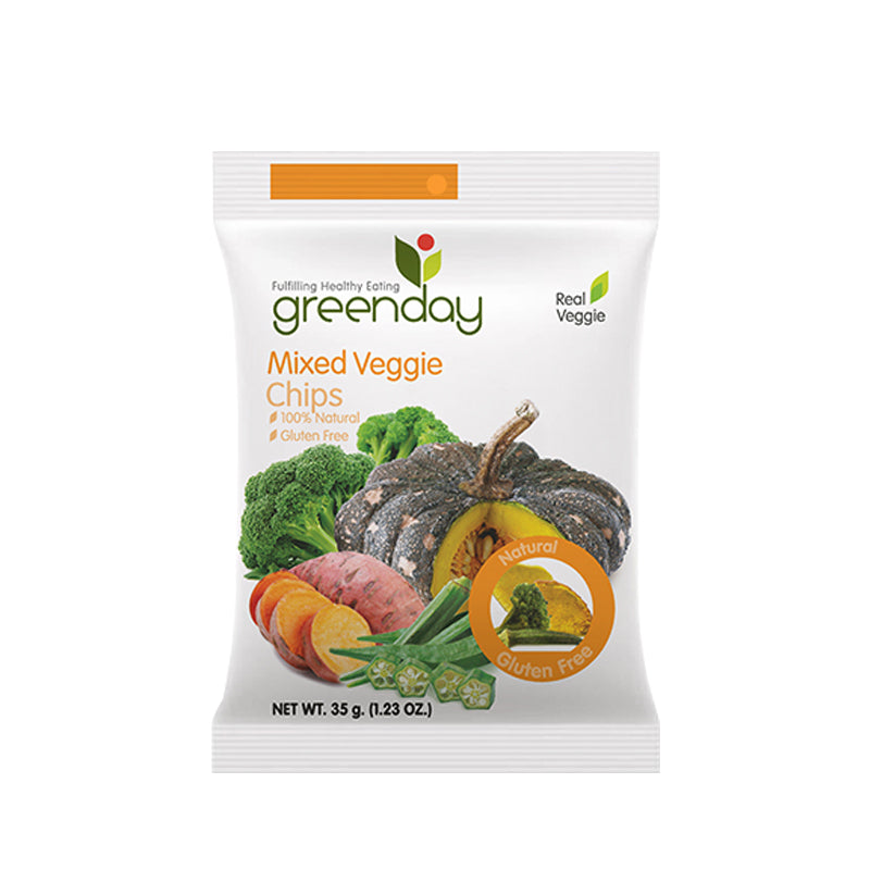 Greenday Mixed Veggie Chips 35g