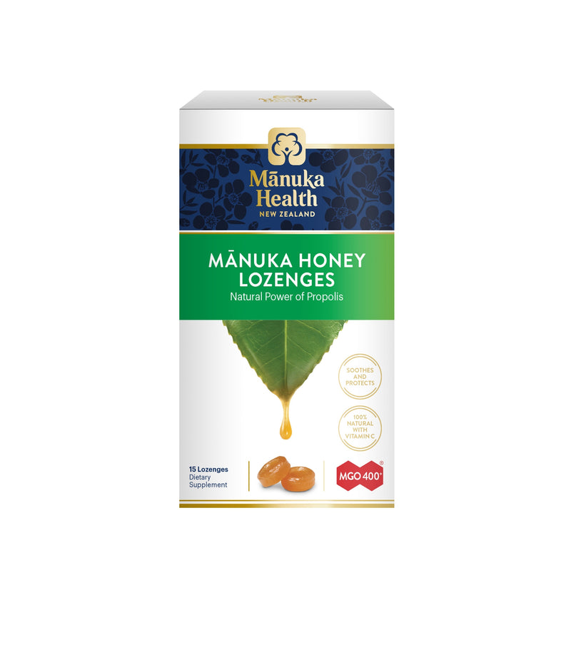 Manuka Health Manuka Honey Lozenges MGO400 Propolis 15's