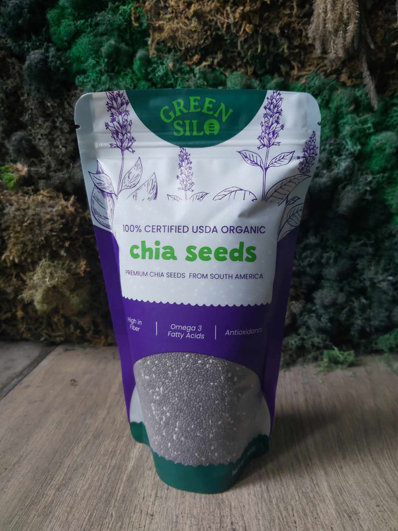 Green Silo Organic Chia Seeds 300g
