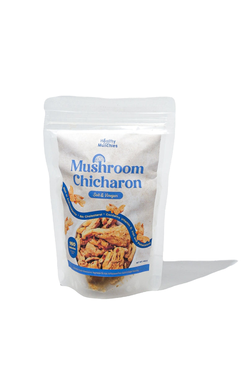 Healthy Munchies Mushroom Chicharon Salt & Vinegar 100g