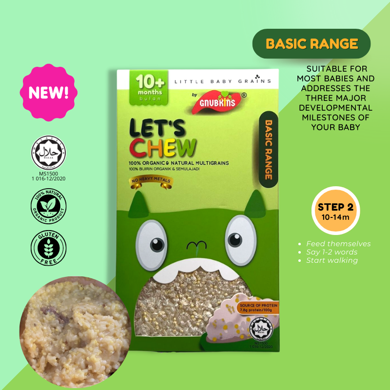 Little Baby Grains Basic Range Let's Chew 10+ Months 750g