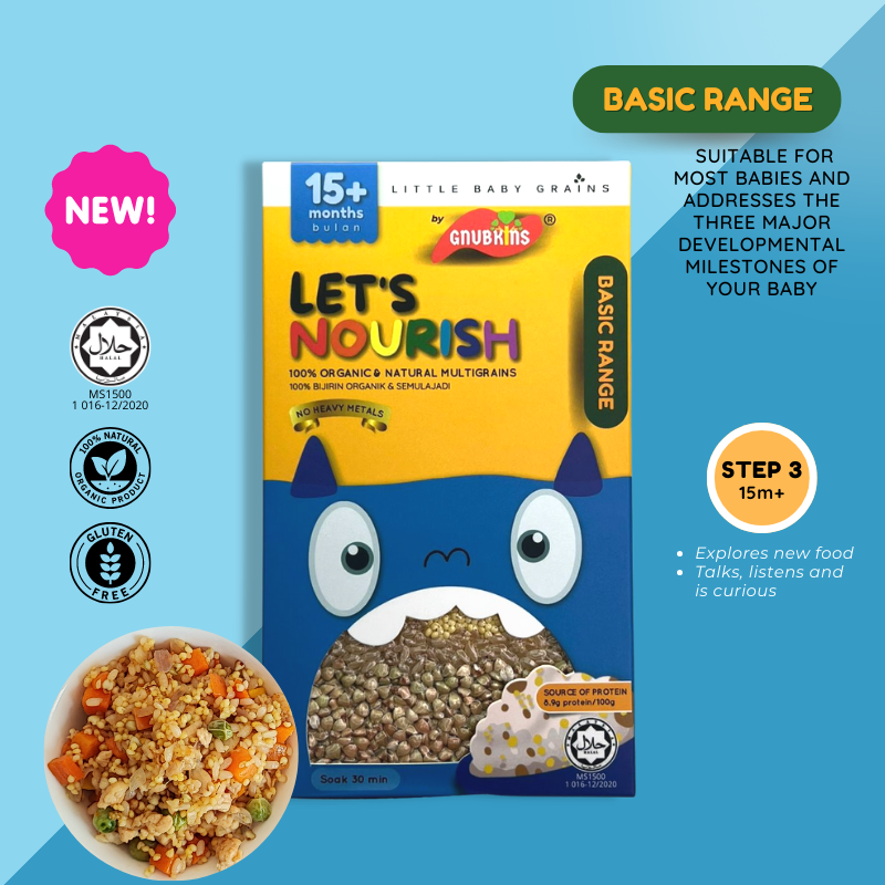 Little Baby Grains Basic Range Let's Nourish 15+ Months 750g