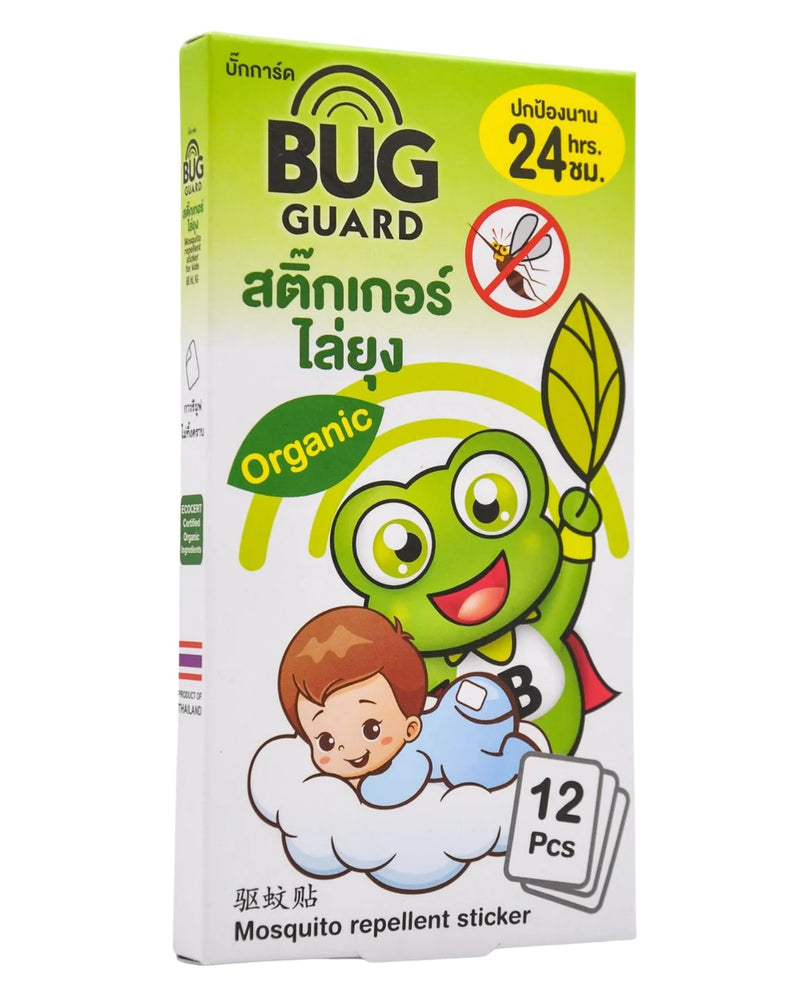 Bug Guard Innovative Mosquito Repellent Stickers 12's