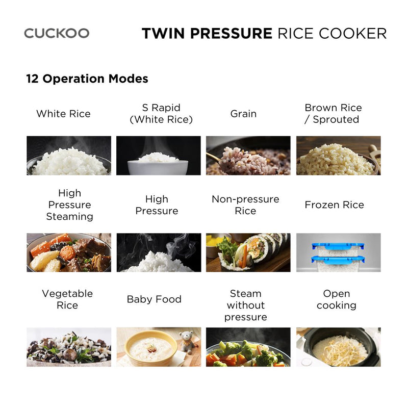 Cuckoo Rice Cooker ST0609F