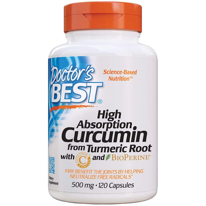 MOTHER'S DAY PROMO: 50% OFF Doctor's Best High Absorption Curcumin from Turmeric Root with Curcumin C3 Complex and BioPerine 500mg 120's