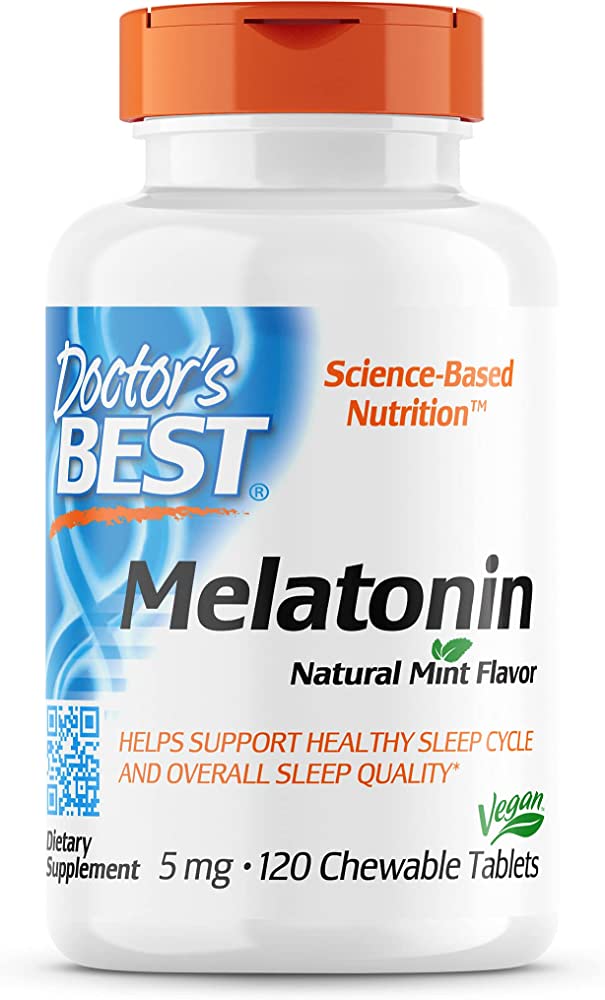 BUY 1 TAKE 1: Doctor's Best Melatonin Natural Mint Flavor 5mg 120's (EXP JULY 2024)