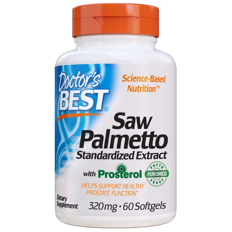 BUY 1 TAKE 1: Doctor's Best Saw Palmetto Standardized Extract with Prosterol 320mg 60's (EXP 06/2024)