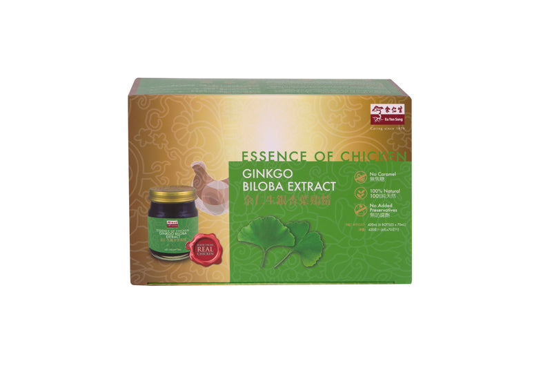SPECIAL PROMO: 20% OFF Eu Yan Sang Essence of Chicken with Gingko Biloba Extract 70ml 6's
