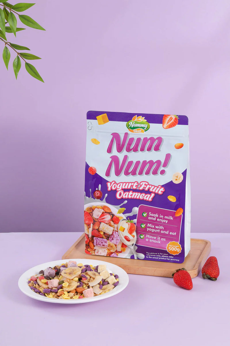 Nummy Blend NumNum! Yogurt Fruit Oatmeal 500g