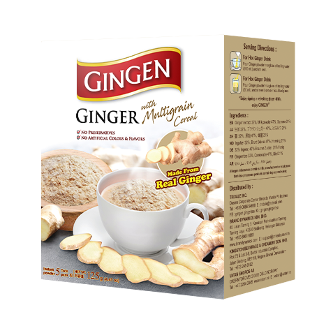 Gingen Ginger with Multigrain Cereal 5's 125g