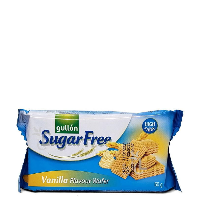 Gullón Vanilla Wafer Sugar Free 60g