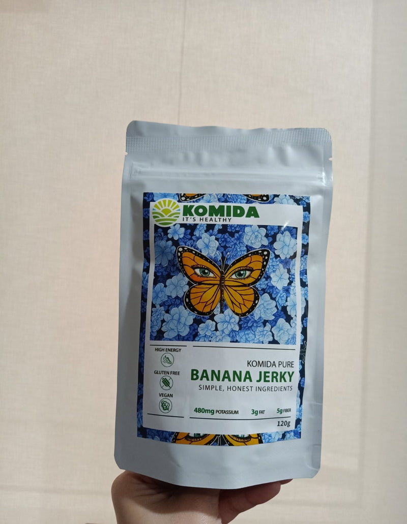 Komida Foods Banana Jerky 120g