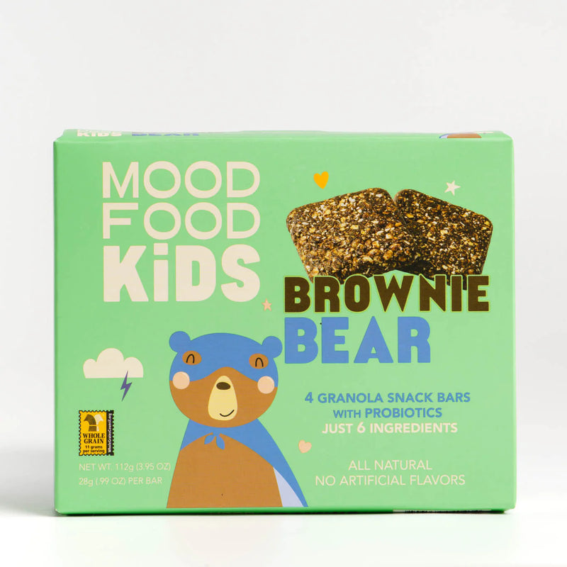 Mood Food Kids Brownie Bear 4 x 28g