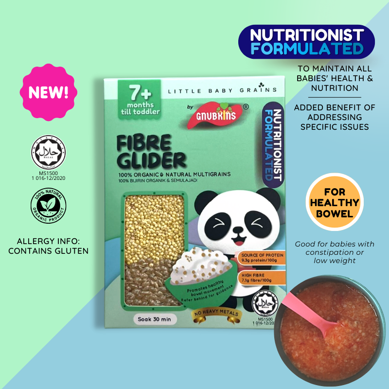 Little Baby Grains Nutritionist Formulated Fibre Glider 7+ Months 520g