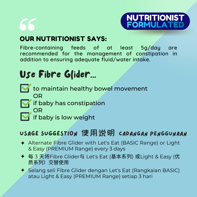 Little Baby Grains Nutritionist Formulated Fibre Glider 7+ Months 520g