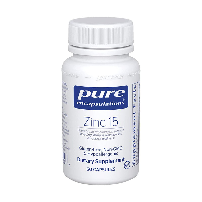 Pure Encapsulations Zinc Picolinate 15mg 60's