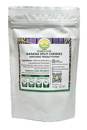 Komida Foods Banana Split Chewies 120g