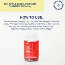 TSF Apple Cider Vinegar Pro Sugar Free 60's