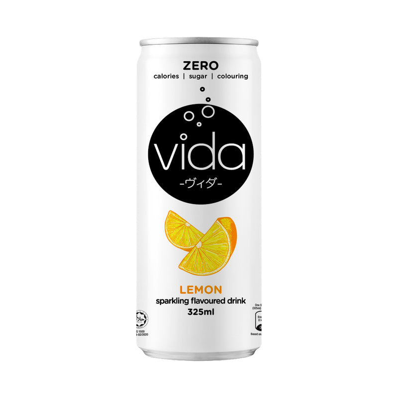 Vida Sparkling Drink Zero Lemon 325ml