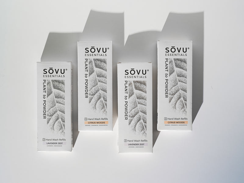 Sovu Essentials Hand Wash Refill Pack Lavender Zest 3's