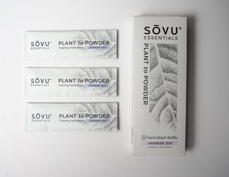 Sovu Essentials Hand Wash Refill Pack Lavender Zest 3's