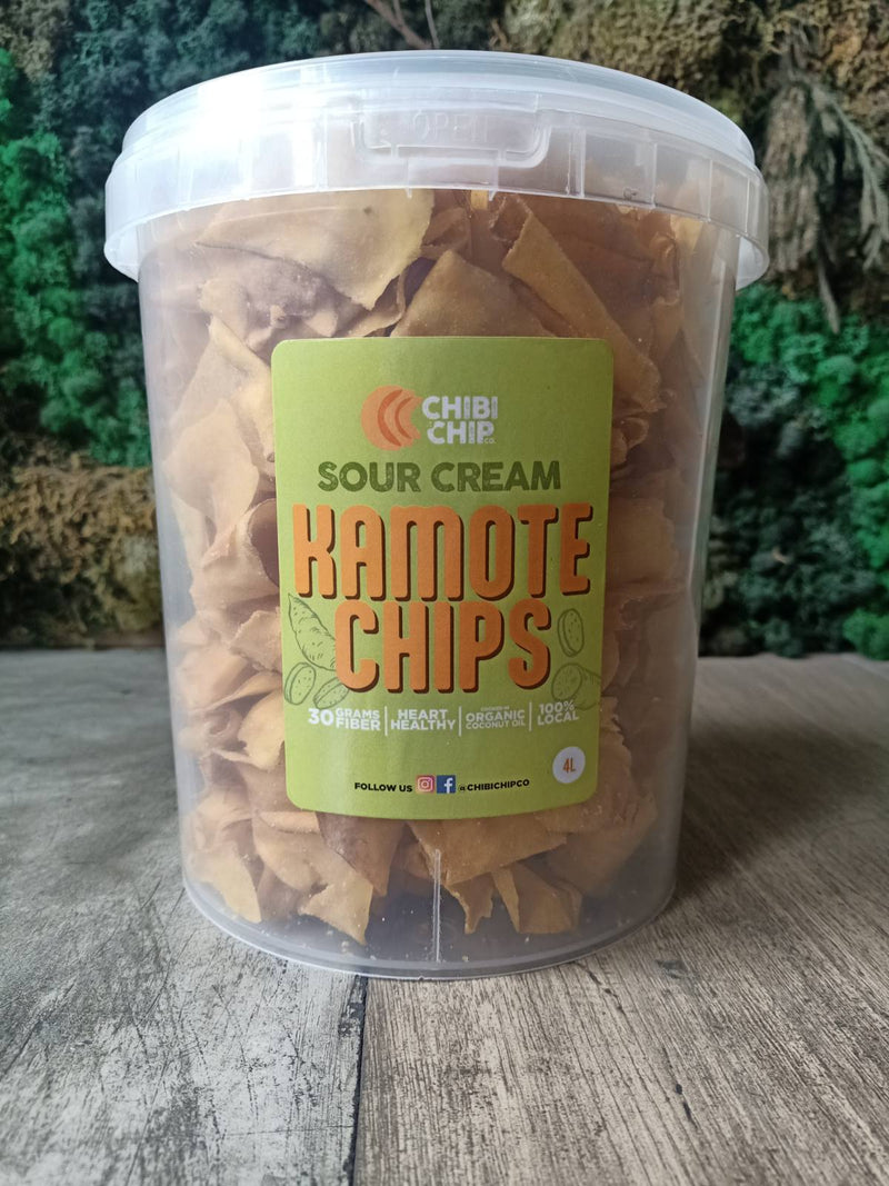 Chibi Kettle Cooked Kamote Chips Sour Cream