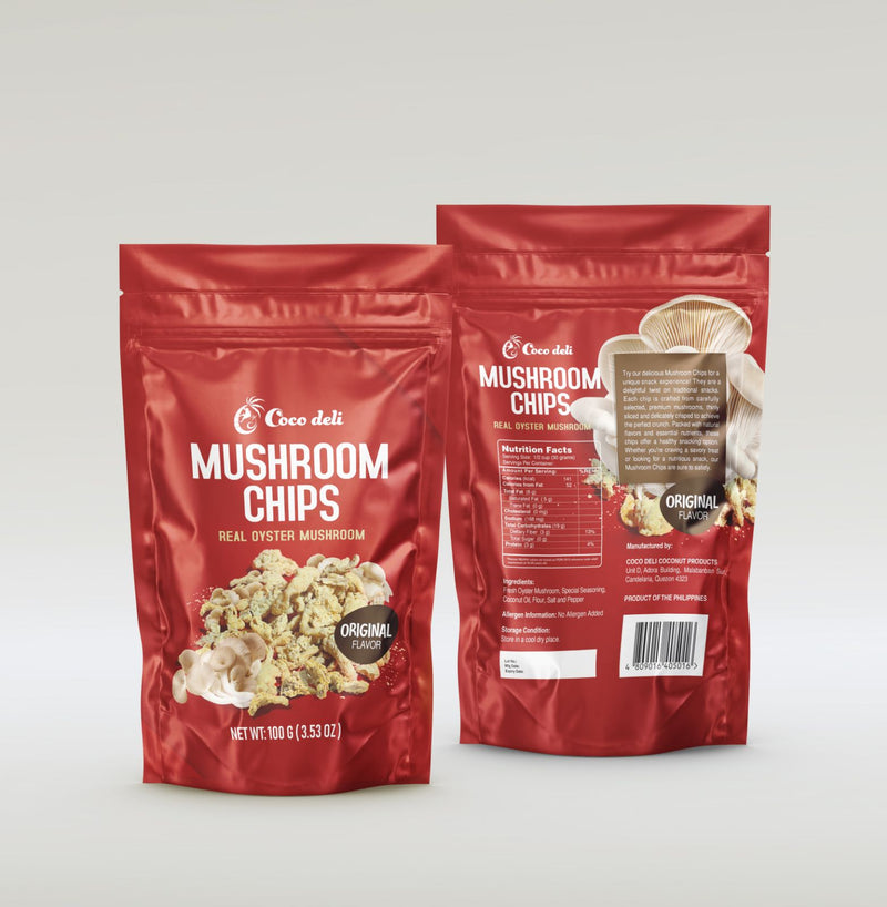 Coco Deli Mushroom Chips 100g