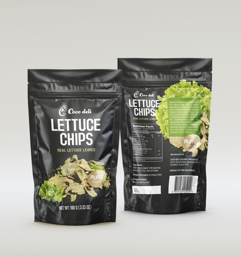 Coco Deli Lettuce Chips 100g