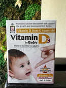 Baby D Vitamin D3 Drops for Babies by VPharma Jintan 4.2g