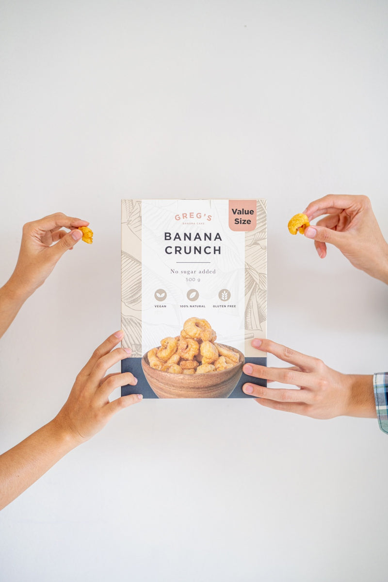 Greg's Banana Crunch 500g