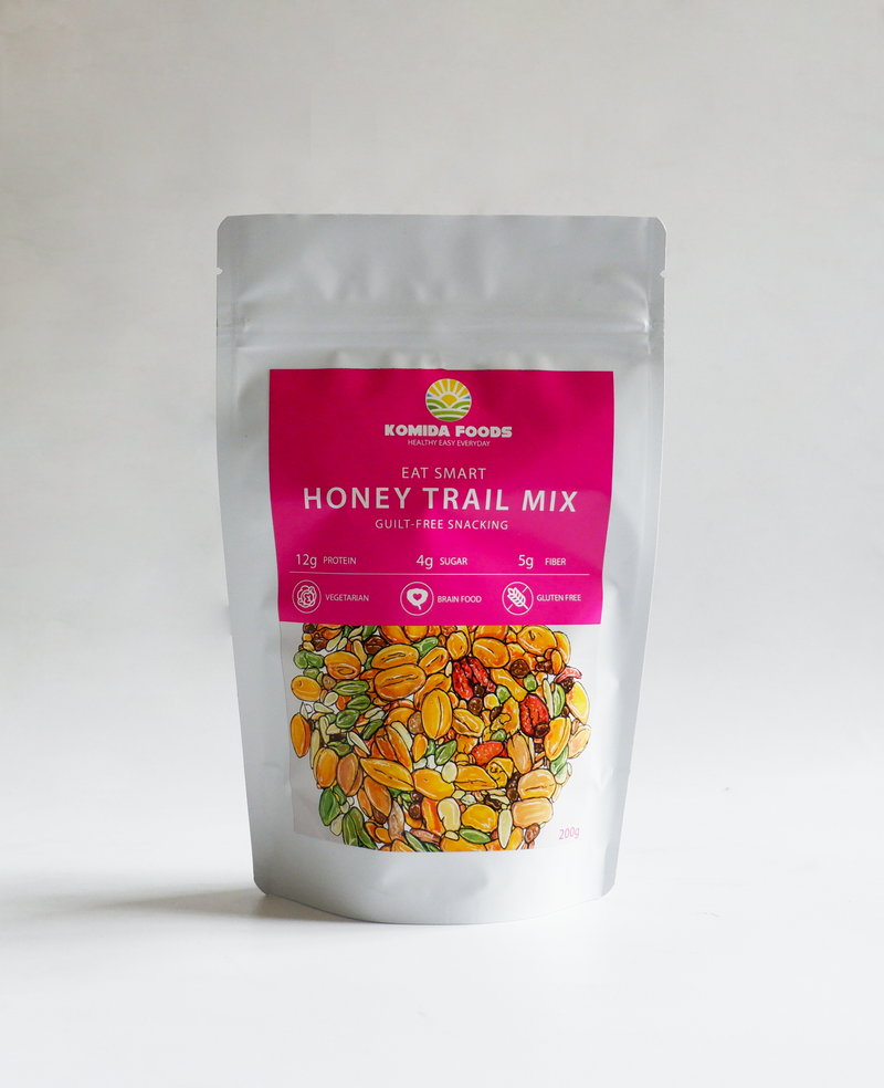 Komida Foods Honey Trail Mix 200g