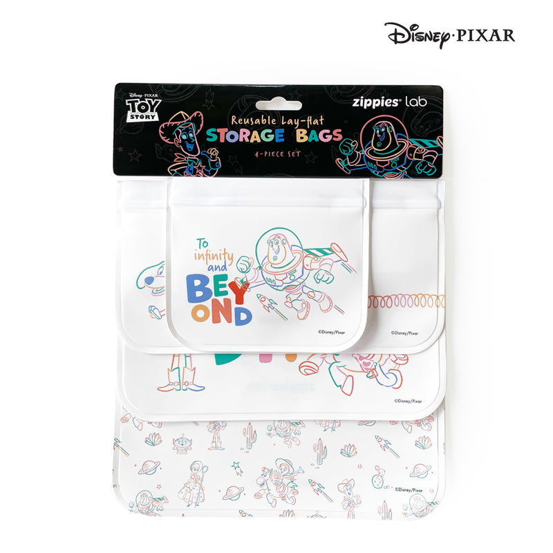 Zippies Disney Pixar Toy Story Reusable Layflat Bag 4's
