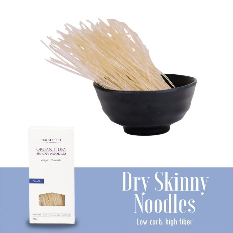 7Grains Organic Dry Skinny Noodles 80g