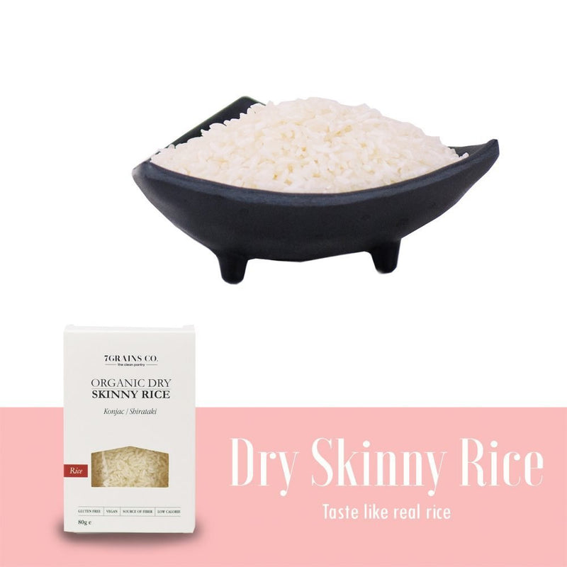 7Grains Organic Dry Skinny Rice 80g