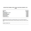 Torani Sugar-Free Caramel Syrup 750ml