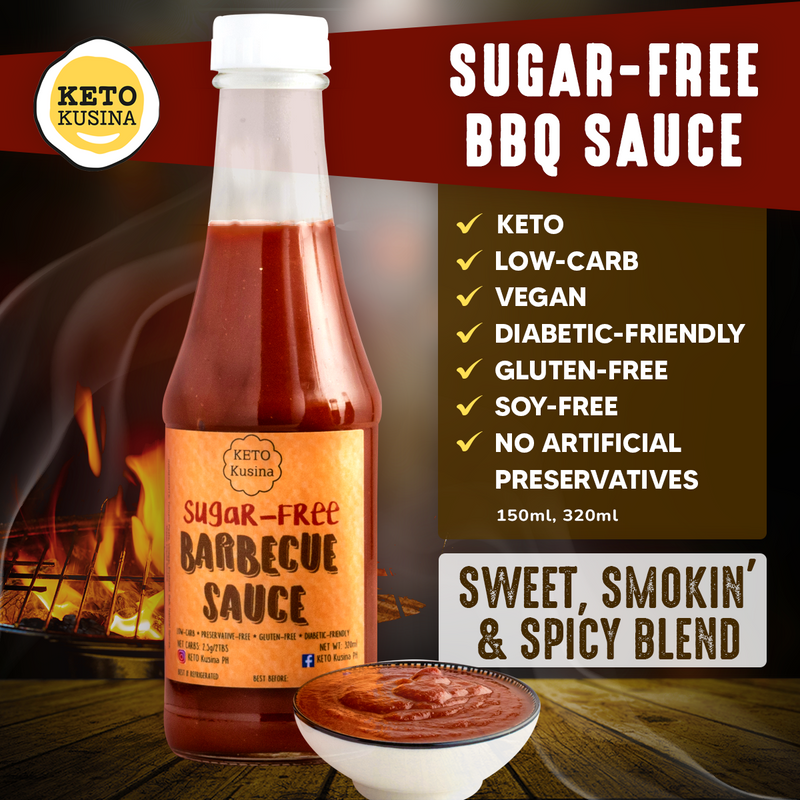 Keto Kusina Sugar-Free BBQ Sauce 150ml