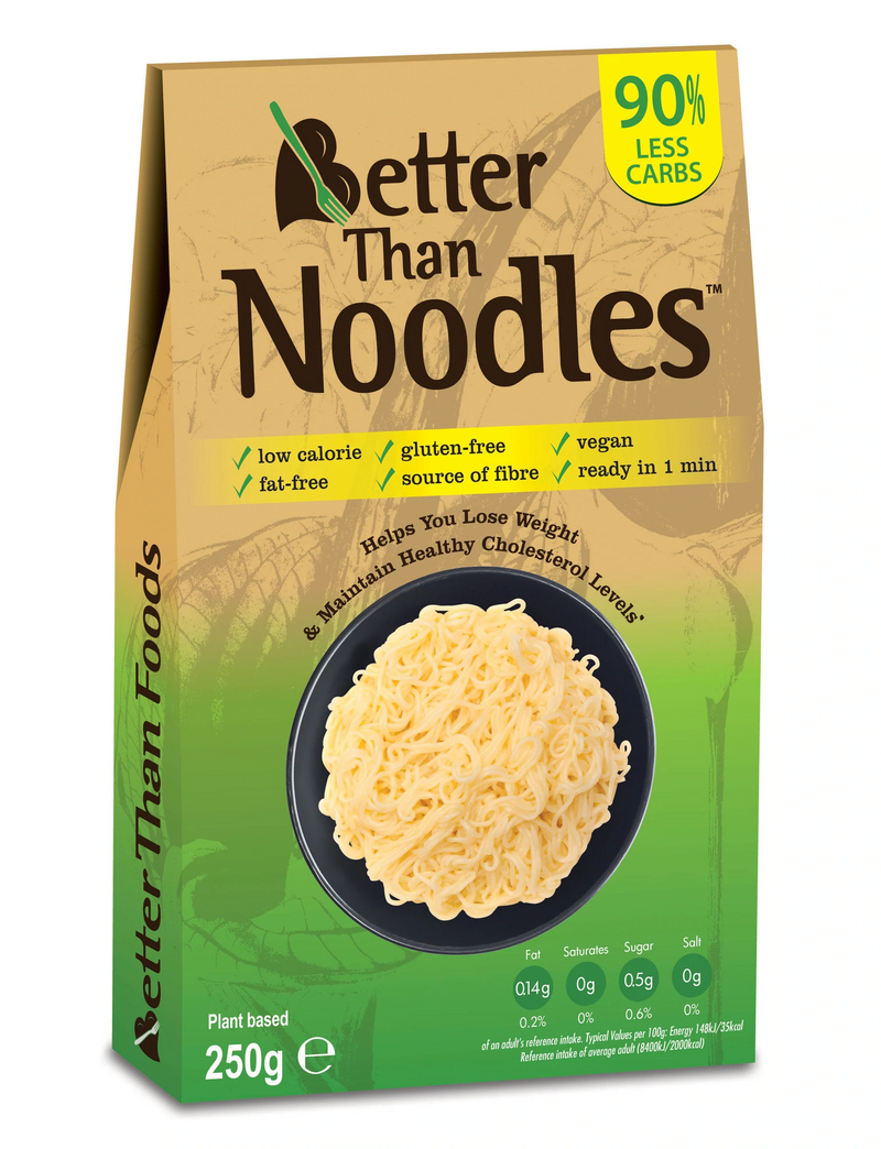 Better Than Noodles Konjac Noodles Original No Drain 250g