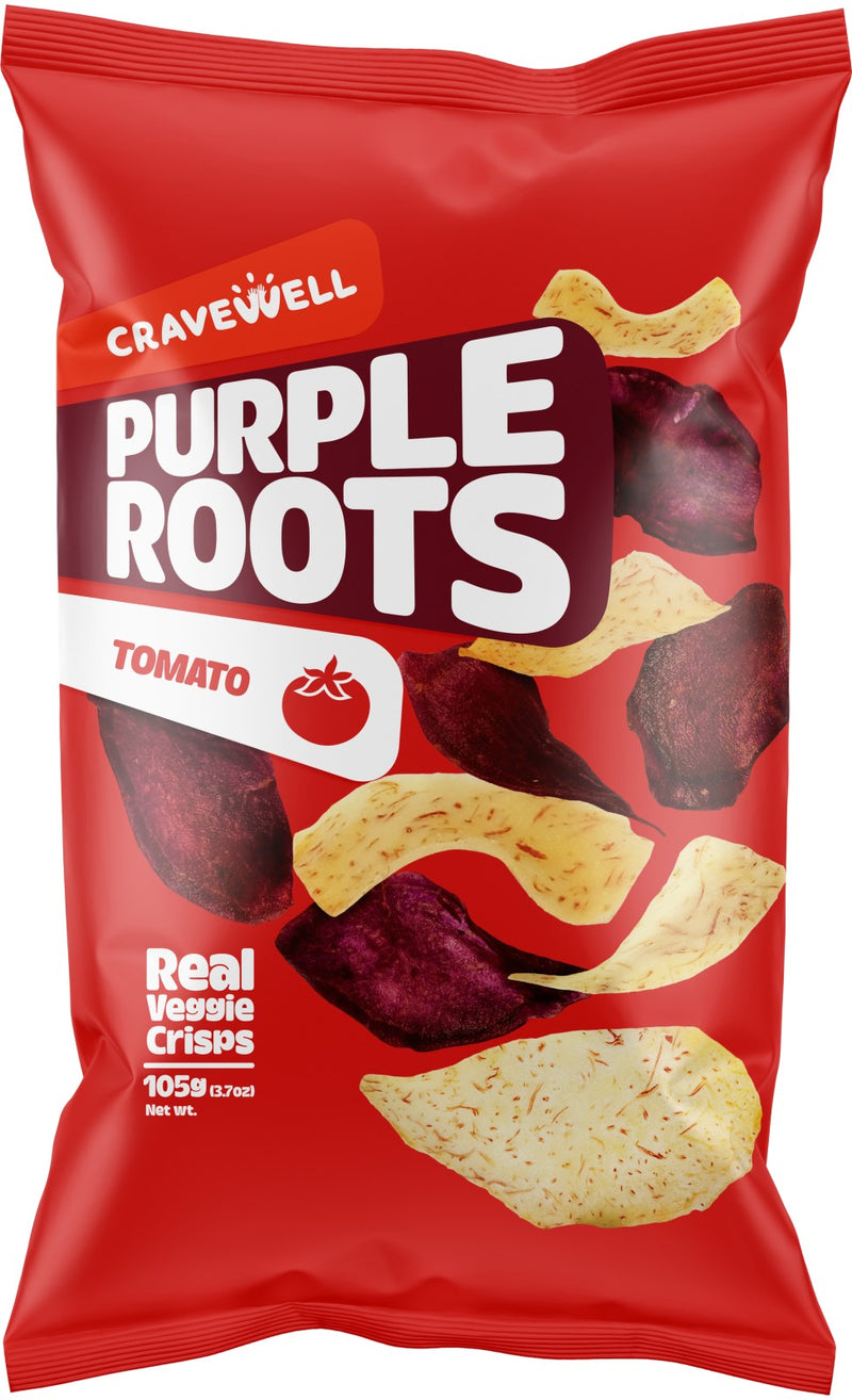 Cravewell Purple Root Crisps 105g