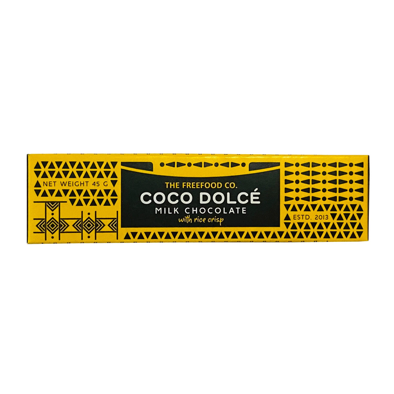 Coco Dolce Milk Chocolates with Rice Crisps 45g