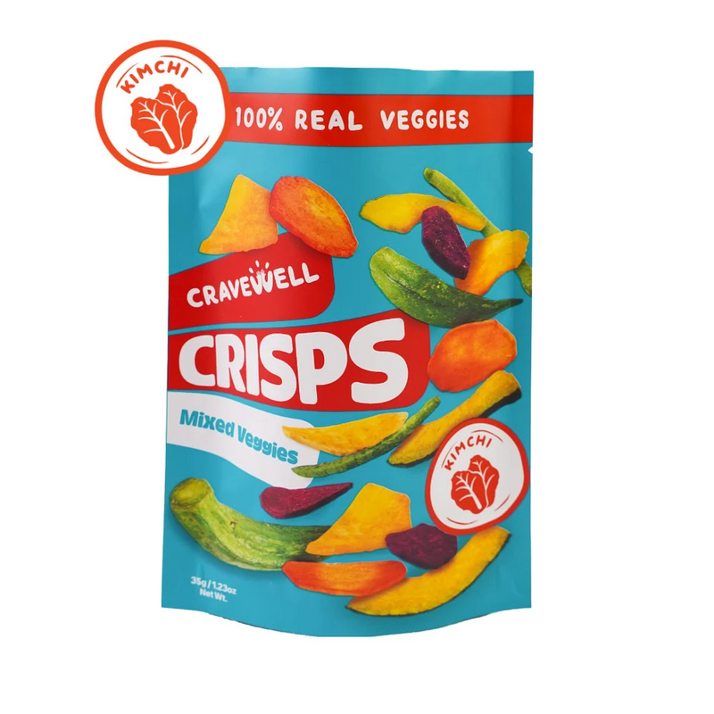 Cravewell Mixed Veggie Crisps 35g