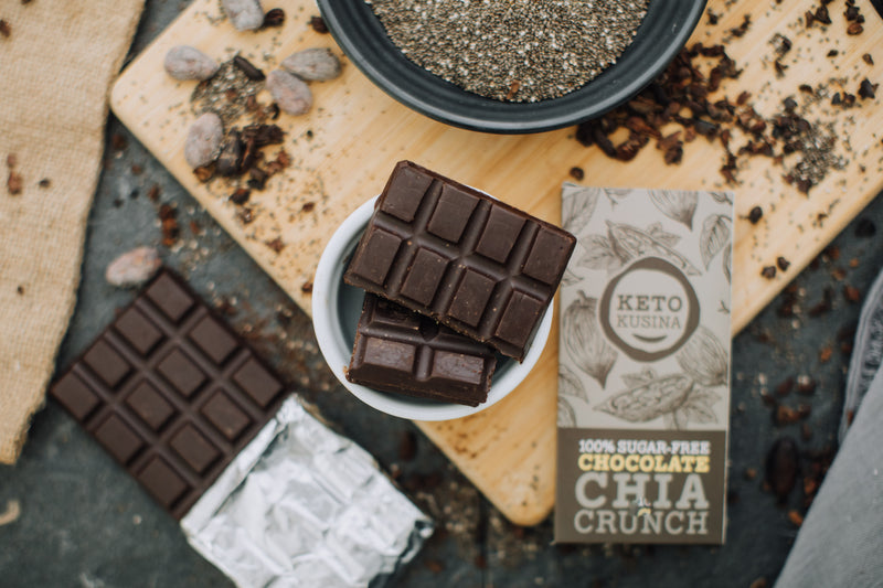 Keto Kusina Chocolate Chia Crunch 60g