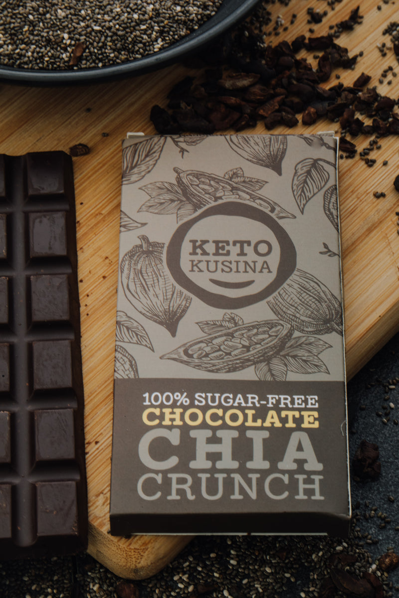 Keto Kusina Chocolate Chia Crunch 60g