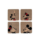Simpli Disney Home Collection Mickey Cork Coasters 4's