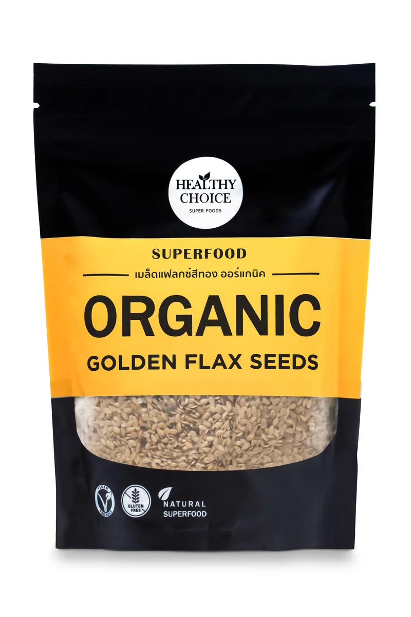 Healthy Choice Organic Golden Flaxseeds 300g