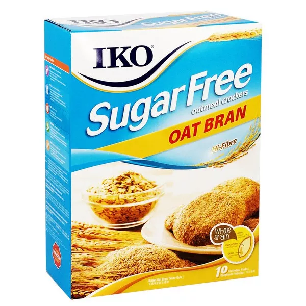 Iko Sugar Free Cracker Oat Bran 178g