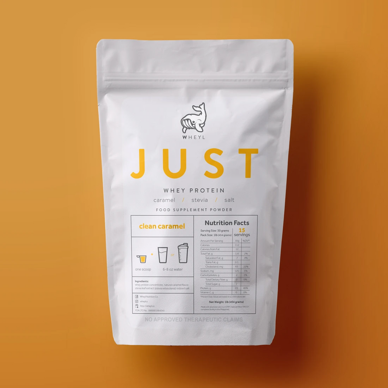 Just Whey Protein Clean Caramel 1lb